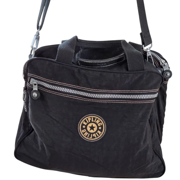 KIPLING Private Transport Messenger Bag Black Unisex - Picture 2 of 16